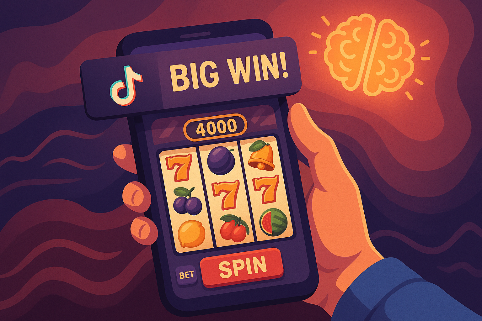 Les « big wins » TikTok : dopamine toxique ?